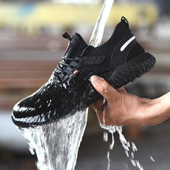 Indestructible Shoes Men Safety Work Shoes with Steel Toe Cap