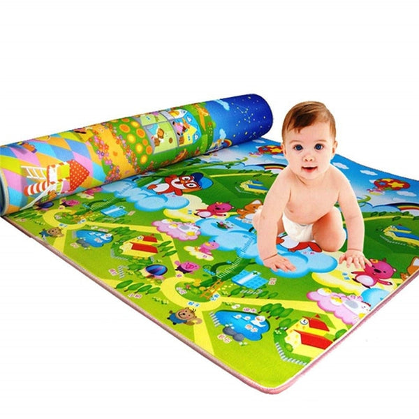 Hot Baby Kid Toddler Crawl Play Game Picnic Carpet Animal Letter Alphabet Farm Mat