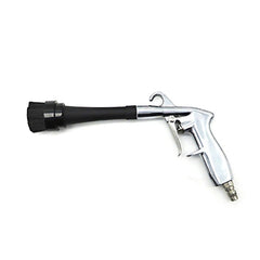 Car Interior Cleaning Gun High Pressure Air Blow Dust Deep Cleaning Gun Tornado Car Wash Tools with Brush Trumpet Head