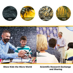 1000X Zoom HD 1080P USB Microscope Digital Magnifier Endoscope Video Camera with 8LED Meet Various Industrial Needs